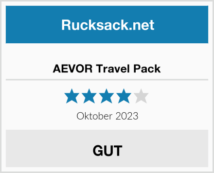  AEVOR Travel Pack Test