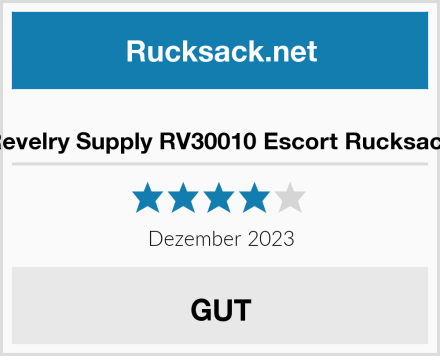  Revelry Supply RV30010 Escort Rucksack Test