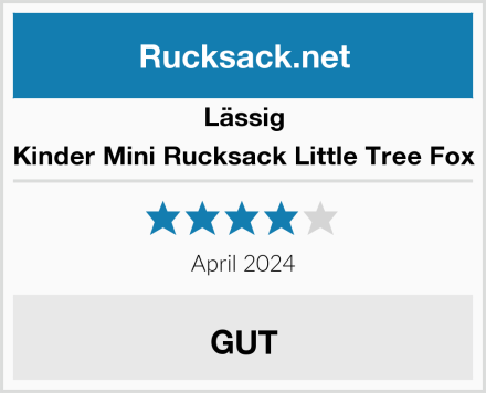 Lässig Kinder Mini Rucksack Little Tree Fox Test