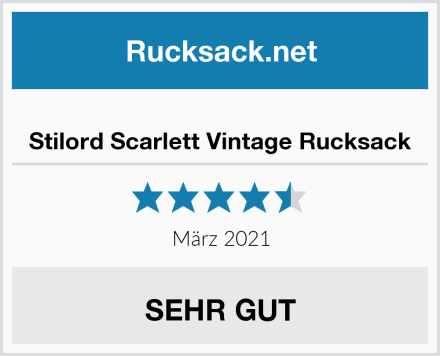  Stilord Scarlett Vintage Rucksack Test