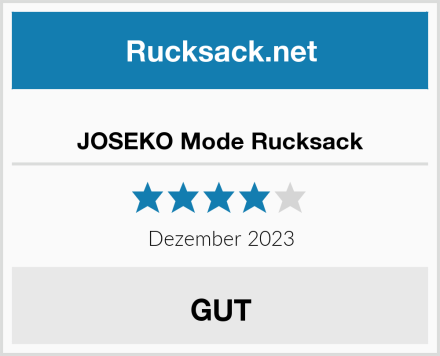  JOSEKO Mode Rucksack Test