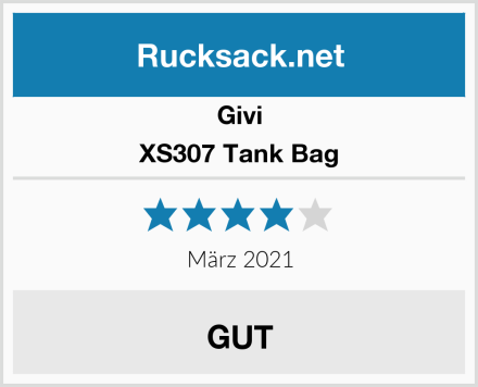 Givi XS307 Tank Bag Test
