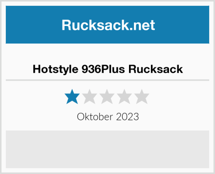  Hotstyle 936Plus Rucksack Test