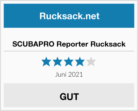 SCUBAPRO Reporter Rucksack Test