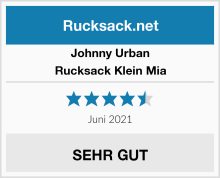 Johnny Urban Rucksack Klein Mia Test