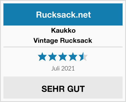 Kaukko Vintage Rucksack Test