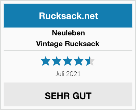 Neuleben Vintage Rucksack Test